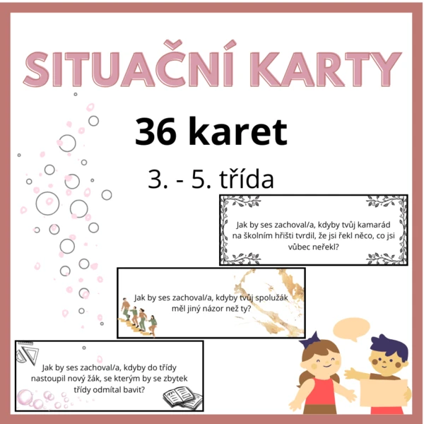 Situační karty - třídnické hodiny 1