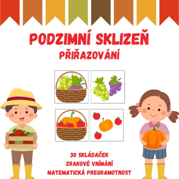 PODZIMNÍ SKLIZEŇ - přiřazování 1