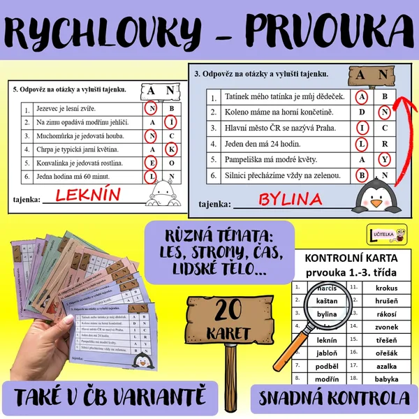RYCHLOVKY/ PRVOUKA 1.-3.TŘÍDA 1