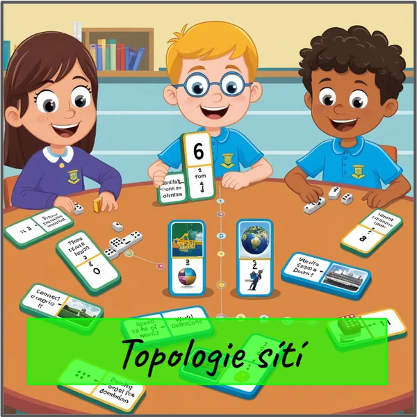 Topologie sítí - domino 1