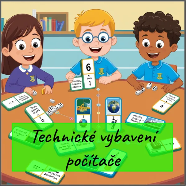 Technické vybavení počítače - domino (50 kartiček) 1