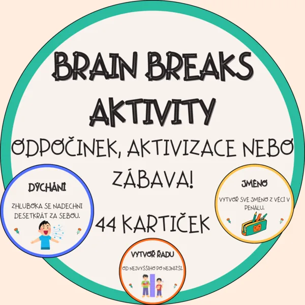 Brain breaks - minutové aktivity do třídy 1