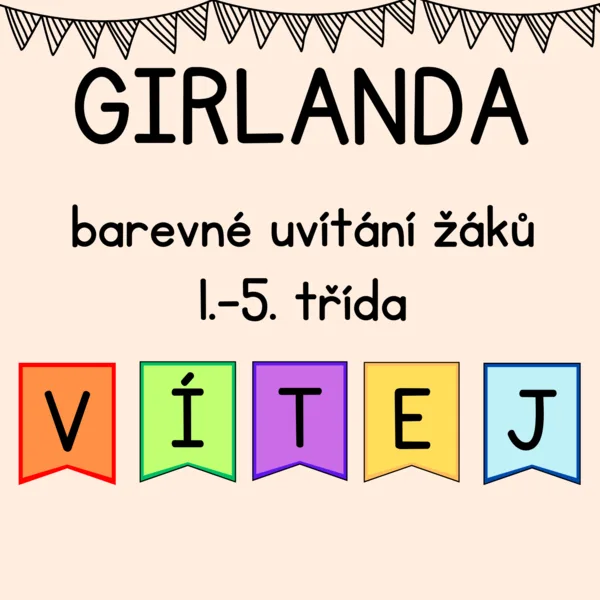 Uvítací girlanda 1