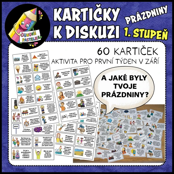 Diskuzní kartičky - 1. týden v září 1