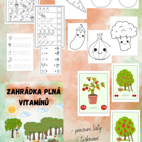 🍊🍏 🌶️ZAHRÁDKA PLNÁ VITAMÍNŮ 🌶️🍅🍊 1