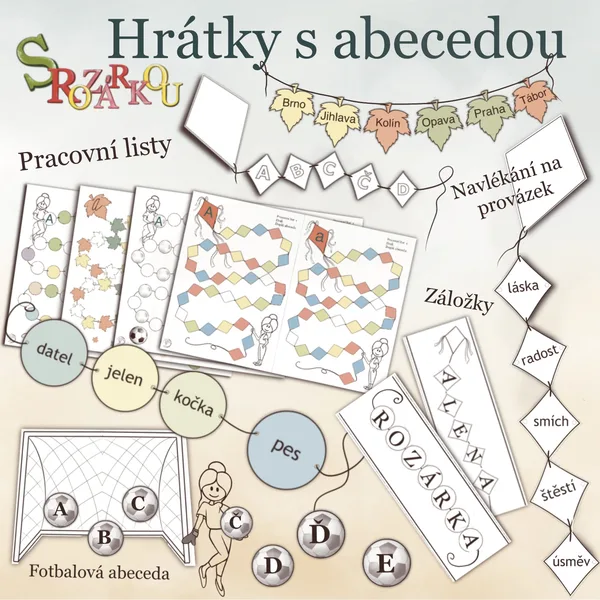 Hrátky s Abecedou S Rozárkou 1