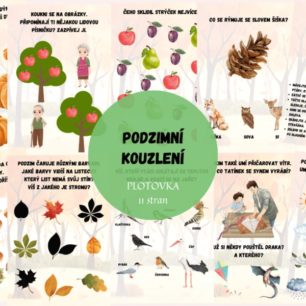 PODZIMNÍ KOUZLENÍ - PLOTOVKA 1