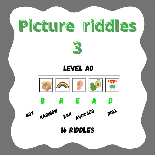 Picture riddles 3 1