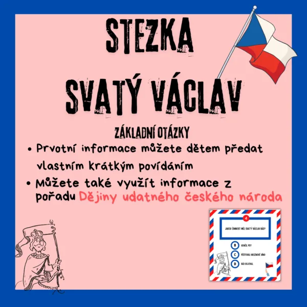 Stezka svatý Václav - základní informace 1