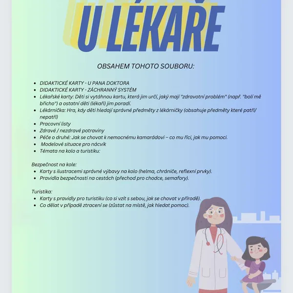 U lékaře - zdraví a bezpečnost  1