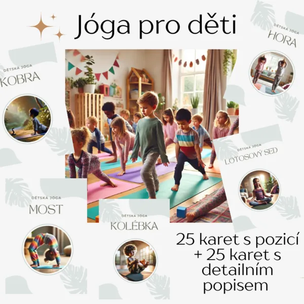 Dětská jóga - karty  1