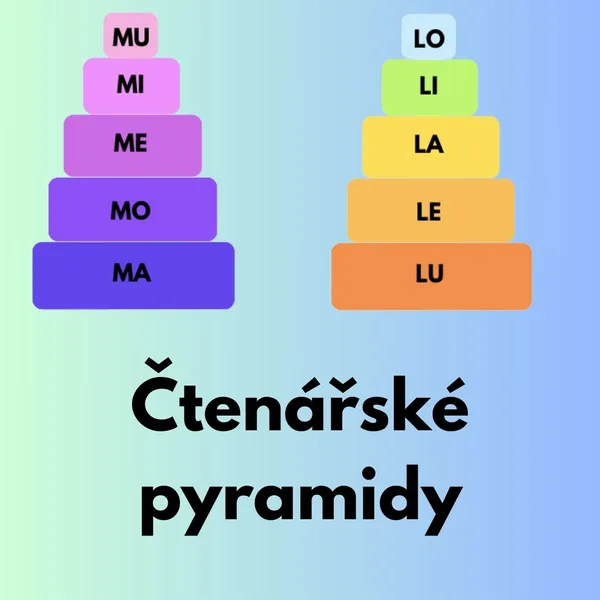 Čtenářské pyramidy (dorty) 1