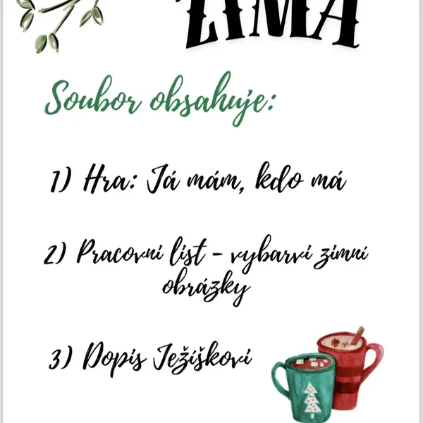 Zima - Já mám, kdo má  1