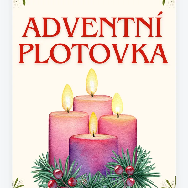 Adventní plotovka 1
