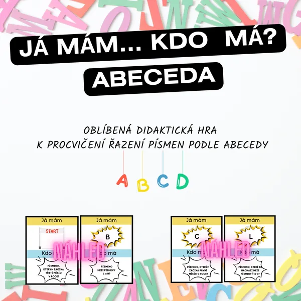 Já mám, kdo má - ABECEDA 1
