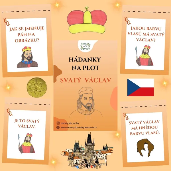 Hádanky na plot - Svatý Václav  1