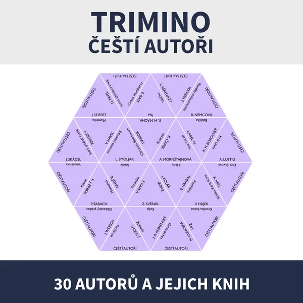 TRIMINO - ČEŠTÍ AUTOŘI (LITERATURA) 1
