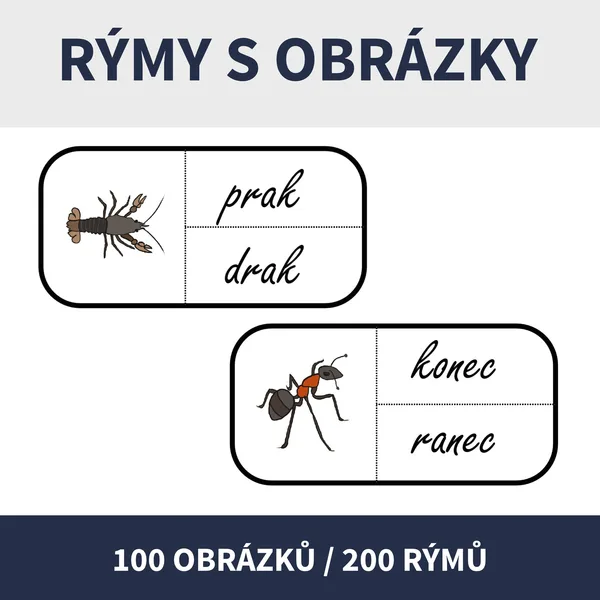 RÝMY S OBRÁZKY (tvorba rýmů, rým) 1