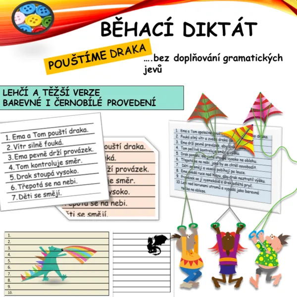 BĚHACÍ DIKTÁT - POUŠTÍME DRAKA 1