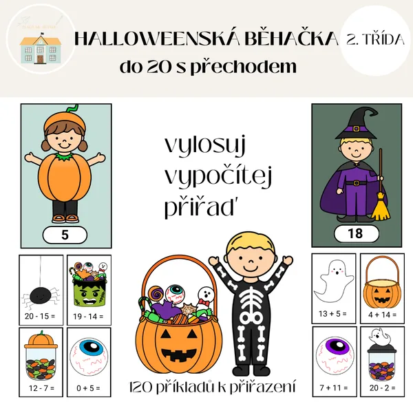 Halloweenská běhačka - do 20 s přechodem 1