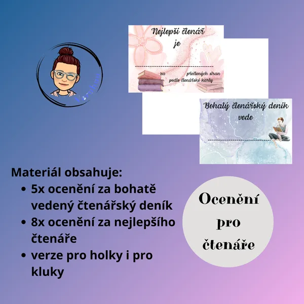 Ocenění pro čtenáře 1