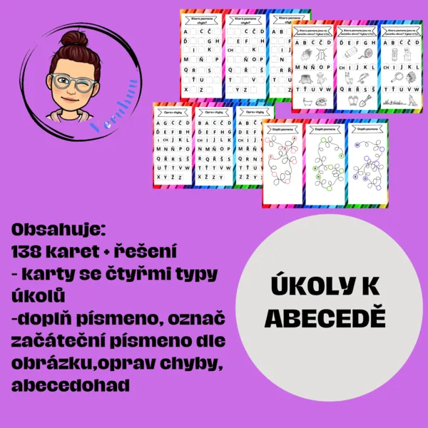 Úkoly k abecedě  1