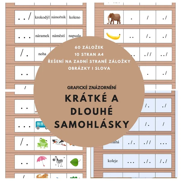 Krátké a dlouhé samohlásky 1