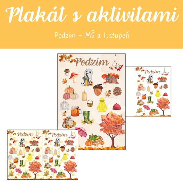 plakát PODZIM s aktivitami 1