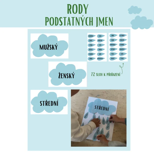 Rody podstatných jmen 1