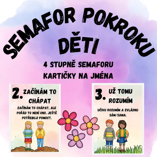 Semafor pokroku - Děti 1