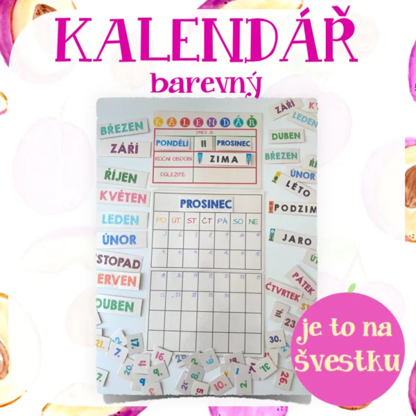 Barevný kalendář 1
