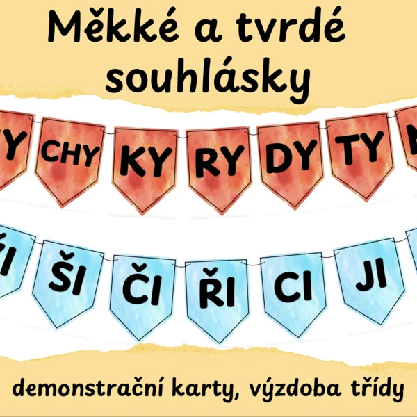 Měkké a tvrdé souhlásky 1