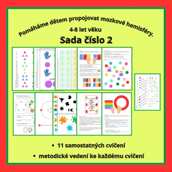 PROPOJOVÁNÍ MOZKOVÝCH HEMISFÉR 4-8 LET (č.2) 1