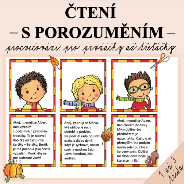 ČTENÍ S POROZUMĚNÍM 1