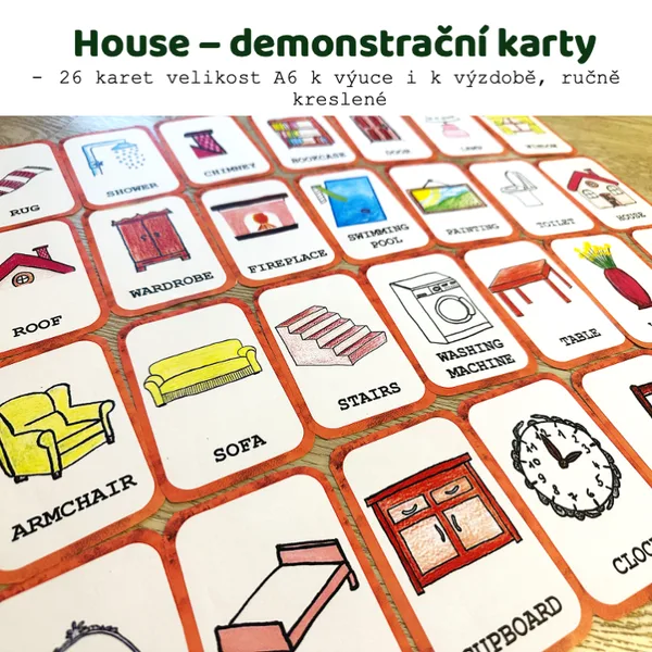 House - demonstrační karty 1