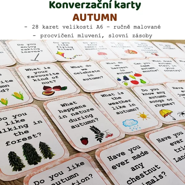 Konverzační karty - AUTUMN 1