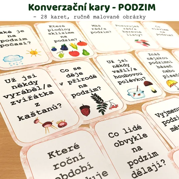 Konverzační karty - PODZIM 1