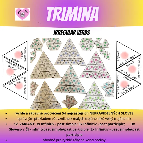 Trimina - Irregular verbs 1