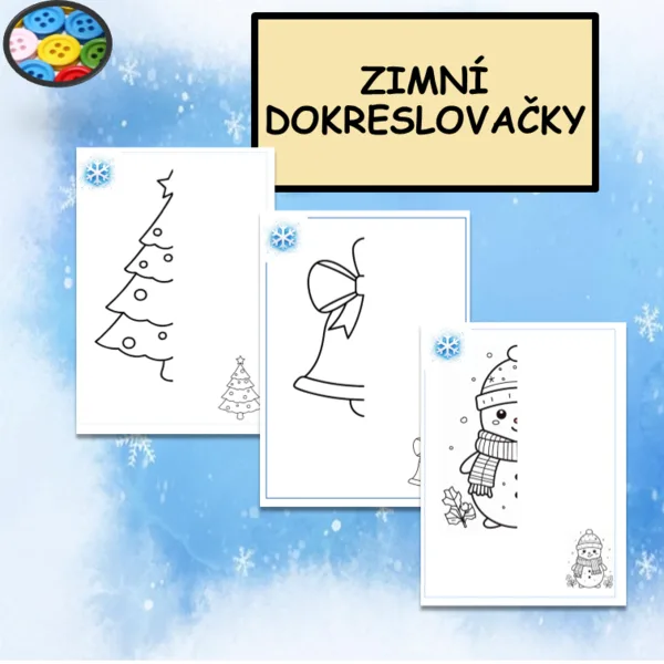 ZIMNÍ DOKRESLOVAČKY  1