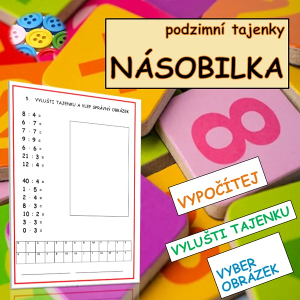 PODZIMNÍ TAJENKY - NÁSOBILKA 1
