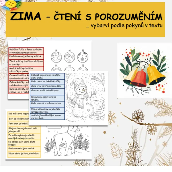 ČTENÍ S POROZUMĚNÍM - ZIMA 1