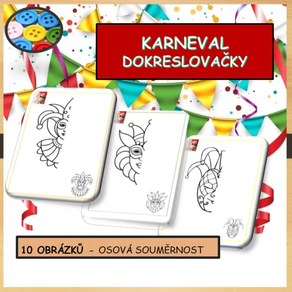 KARNEVAL - DOKRESLOVAČKY  1