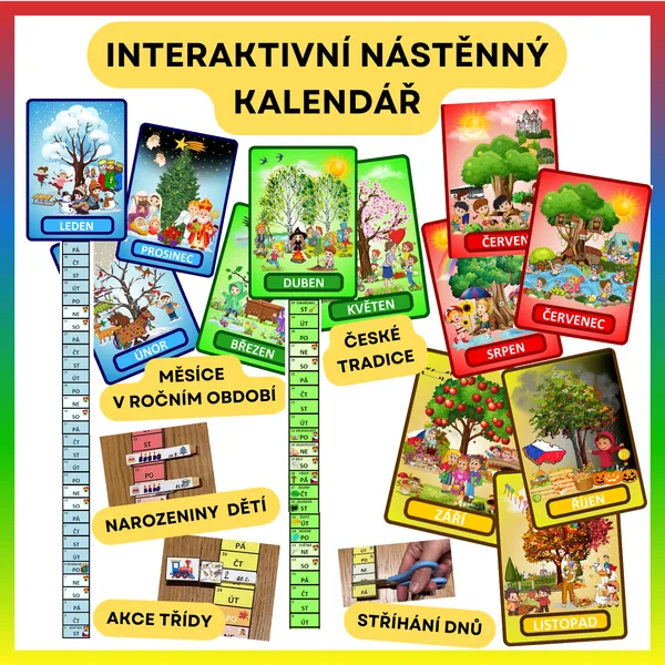Interaktivní nástěnný kalendář 1