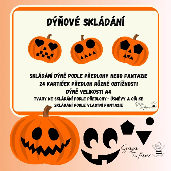 Dýňové skládání  1