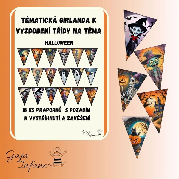 Girlanda- Halloween 1