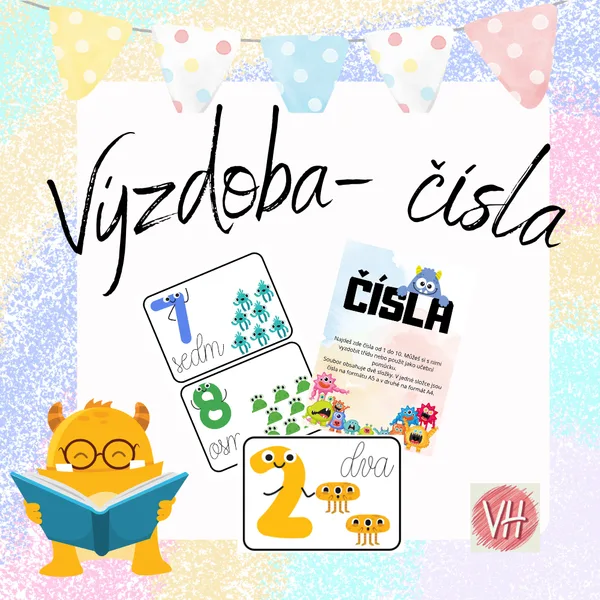 Výzdoba- čísla 1
