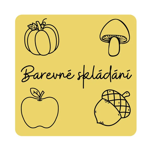 Barevné skládání - Podzim 1