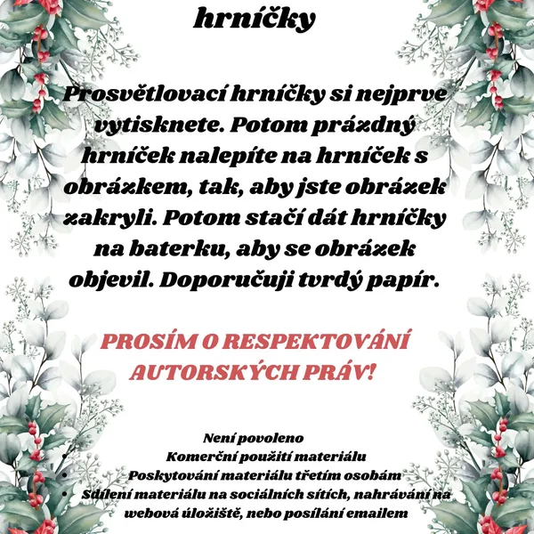 Vánoční kouzelné hrníčky 1
