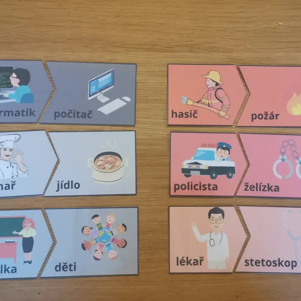 Duo puzzle - povolání 1