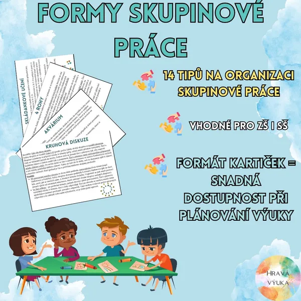 Skupinovka do kapsy - tipy na formy skupinové práce 1